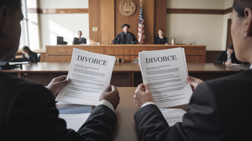 narcissist divorce tactics