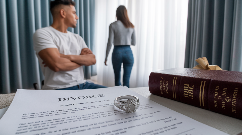 what does the bible say about divorcing a narcissist